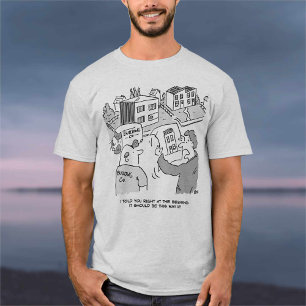 T-shirt Architecte et bâtisseur L'étude des plans d'habita