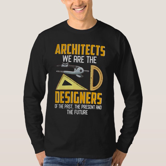 T-shirt Architecte Inspiré Architecture (Devant)