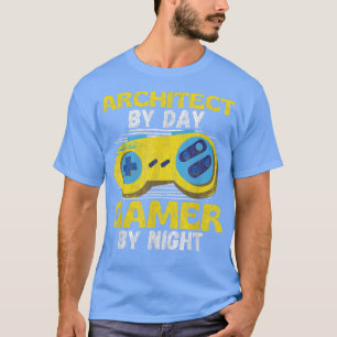 T-shirt Architecte Jeux Vidéo Gamer Graphic Novelty Sarcas