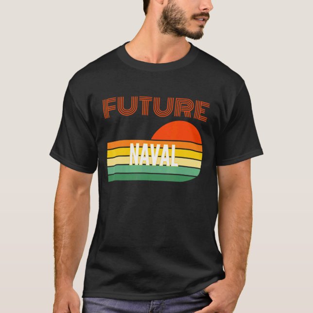 T-shirt Architecte naval futur Architecte naval (Devant)