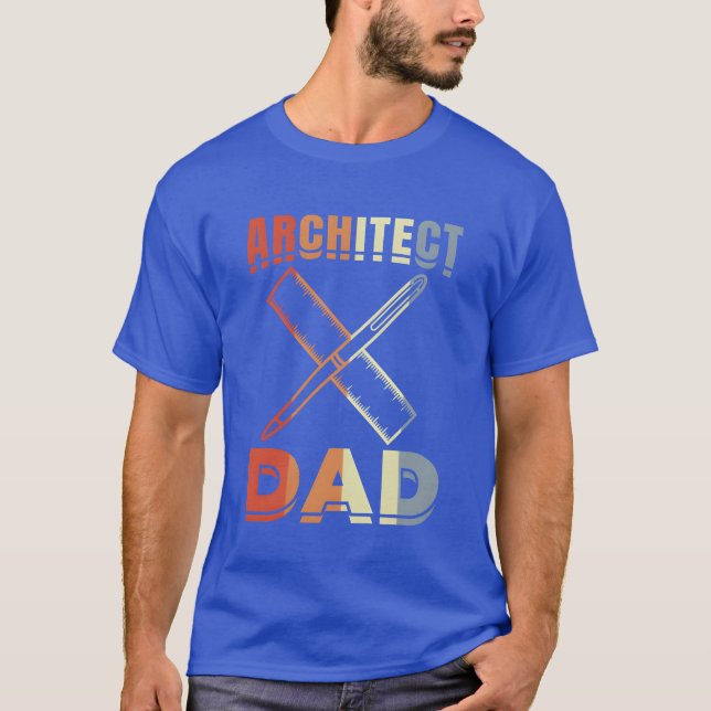 T-shirt Architecte Père ami (Devant)