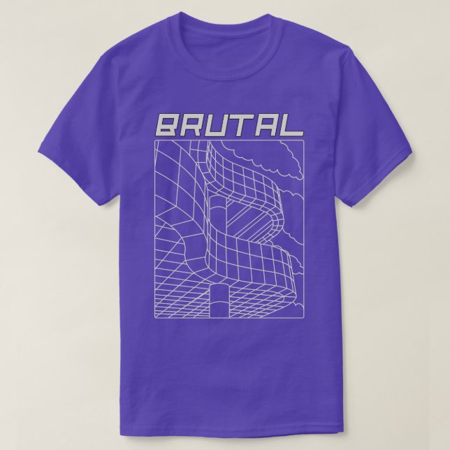 T-shirt Architectes architectes Brutaux Constructeurs Desi (Design devant)