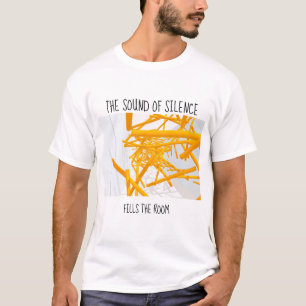 T-shirt Architectural Space with Bright Geometrical Shape