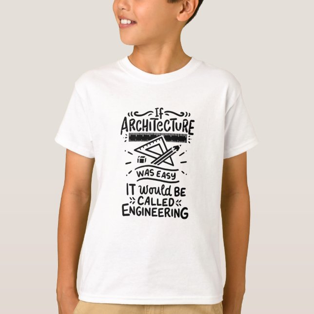 T-shirt Architecture (Devant)