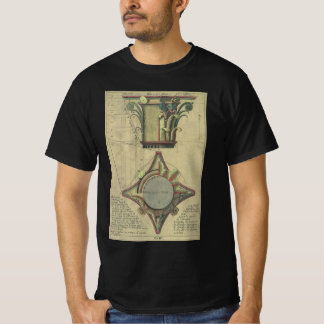 T-shirt Architecture Ancienne, Couronne de Capitale Décora