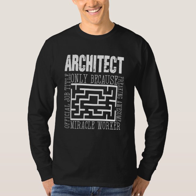 T-shirt Architecture architecte Construction bâtiment Engi (Devant)