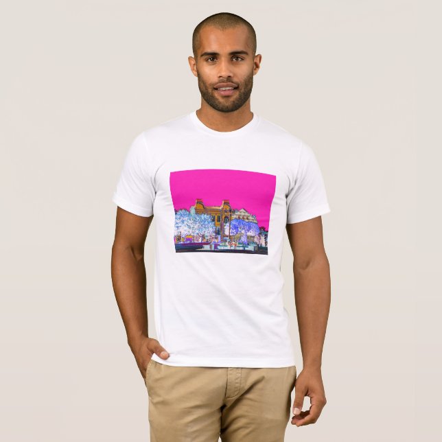 T-shirt Architecture de Grodno Belarus (Devant entier)