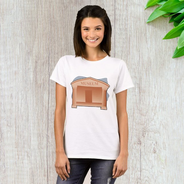 T-shirt Architecture de musée classique (Créateur téléchargé)