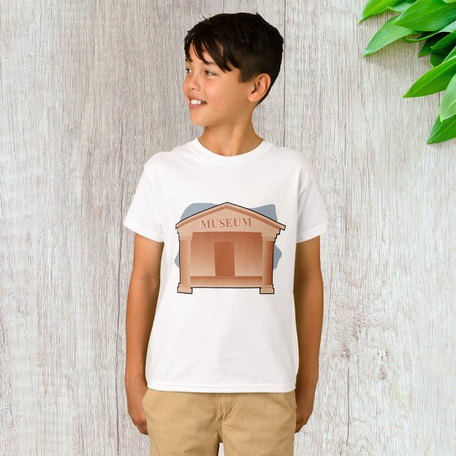 T-shirt Architecture de musée classique (Créateur téléchargé)