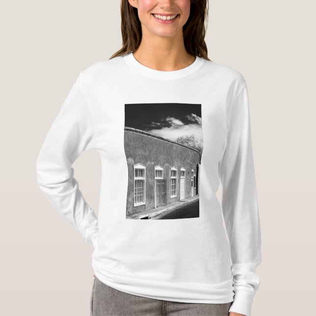 T-shirt architecture de style territorial, Santa Fe, Nouve (Devant)