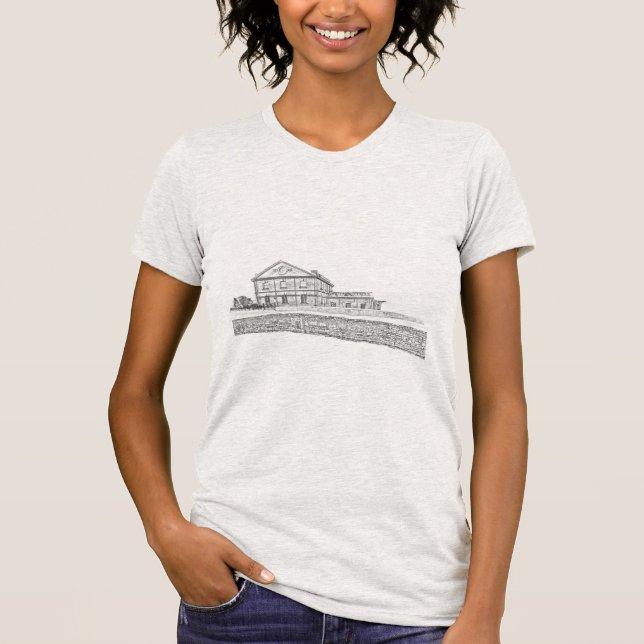 T-shirt Architecture d'Orcha en Biélorussie (Devant)