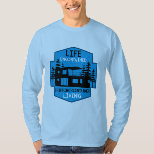 T-shirt Architecture du conteneur d'expédition