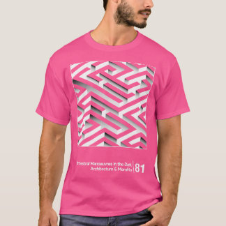 T-shirt Architecture OMD Moralité Style minimal Ar graphiq
