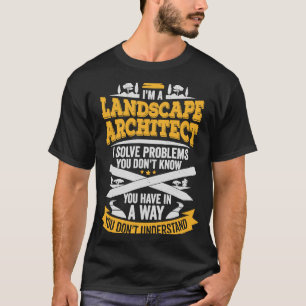 T-shirt Architecture paysagère pour un architecte paysager