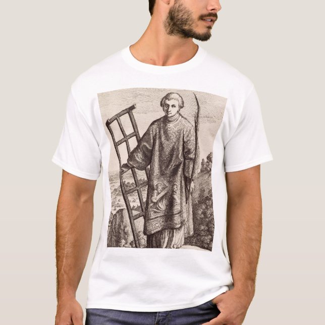 T-shirt Archives du saint patron Laurent (Devant)