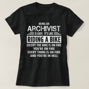 T-shirt Archiviste