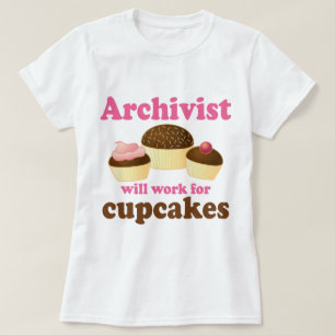 T-shirt Archiviste drôle