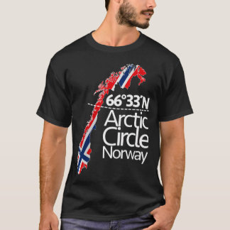 T-shirt Arctic Circle Norvège - 66 33 Nord