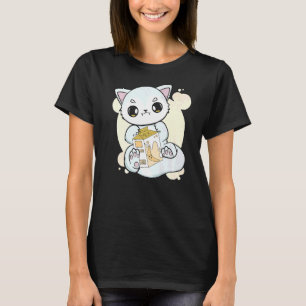 T-shirt Arctic Fox Boit Du Thé De Bulle De Lait De Banane