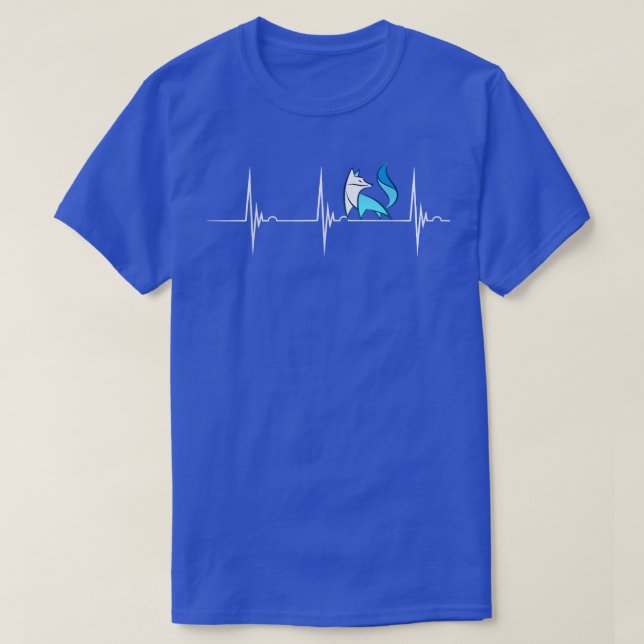 T-shirt Arctique Pour Le Carburant Ekg Pulse Pour L'Arctiq (Design devant)
