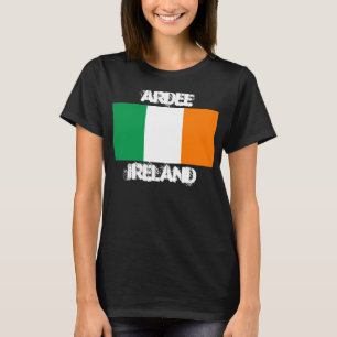T-shirt Ardee, Irlande avec drapeau irlandais