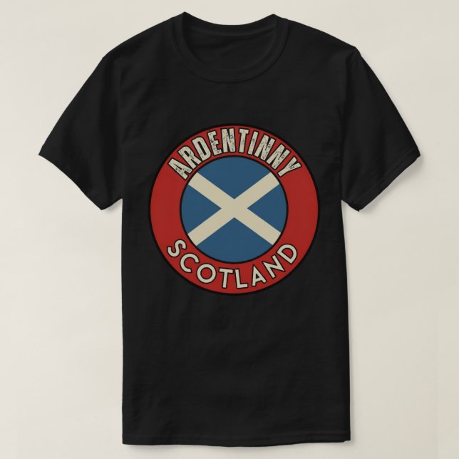 T-shirt Ardentinny, Écosse (Design devant)