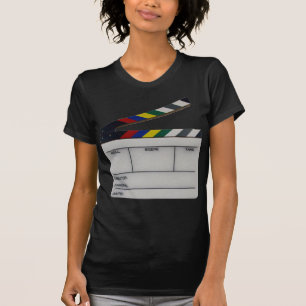 T-shirt Ardoise de cinéaste de film de bardeau