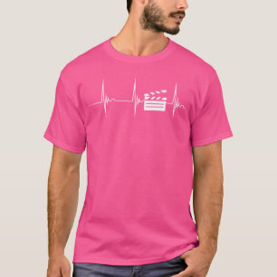 T-shirt Ardoise de réalisateur Battement de coeur de produ