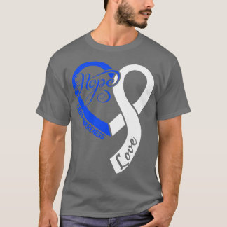 T-shirt ARDS Sensibilisation Les gens aiment le coeur Ruba