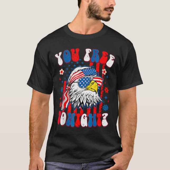 T-shirt Are You Free Tonight (Devant)