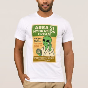 T-shirt Area 51 Skincare 1950 Retro Roswell Aliens