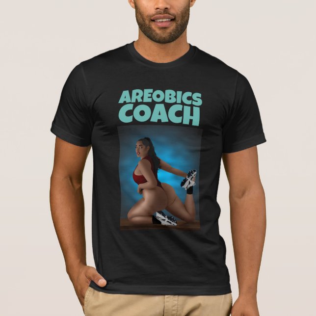 T-SHIRT AREOBICS COACH HOMME'S GROS BOTTOMED BEAUTY T-SHIR (Devant)