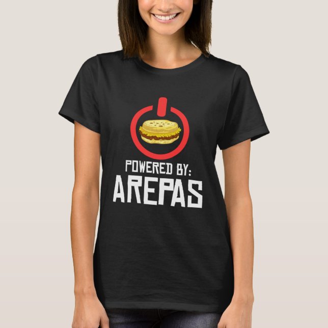 T-shirt Arepa  Venezuela Colombia (Devant)