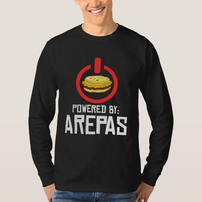 T-shirt Arepa  Venezuela Colombia (Devant)