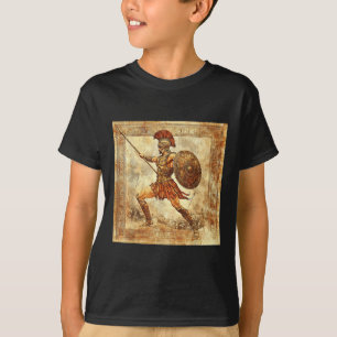 T-shirt Ares Grec Guerrier Dieu Ancienne Grèce Mythologie