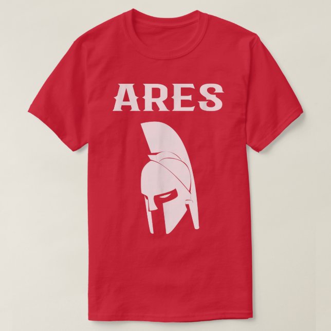 T-shirt Ares Greek GodHero Costume (Design devant)