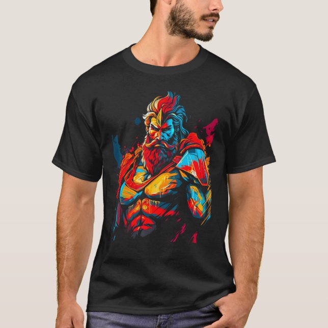 T-shirt Ares Greek Mythology God (Devant)
