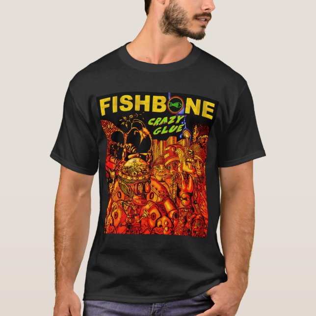 T-shirt arête de poisson (Devant)