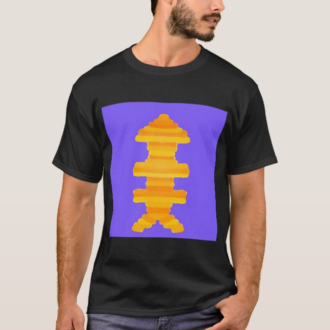 T-shirt Arête de poisson (Devant)