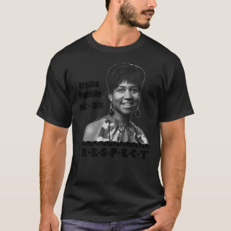 T-shirt Aretha Franklin 1942 - 2018 Respect Essential T-