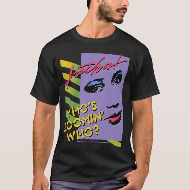 T-shirt Aretha Franklin Zoomin' Qui (Devant)