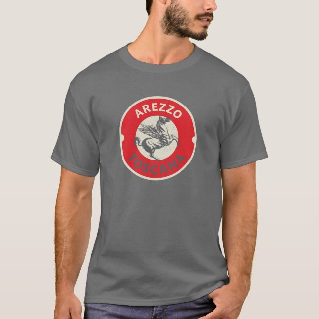 T-shirt Arezzo vintage (Devant)