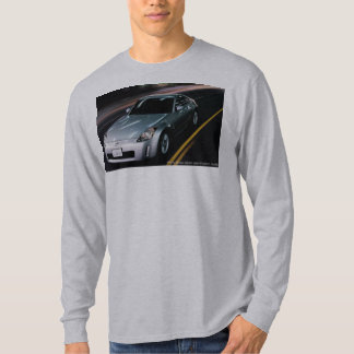 T-shirt Argent 350Z dans le mouvement (avec de Z d'emblème