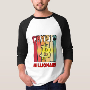 T-shirt argent crypto