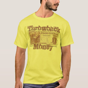 T-shirt Argent de régression