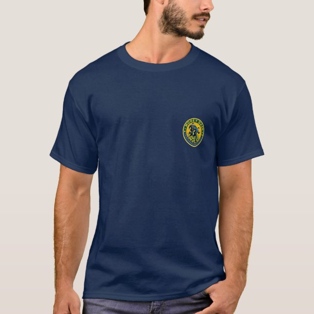 T-shirt Argent Heist Comic (Devant)
