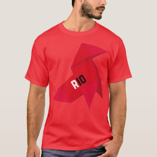 T-shirt Argent Heist Rio Origami