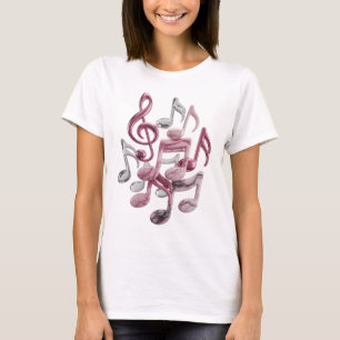 T-shirt Argenterie propre MOTIF ARTISTIQUE MUSIQUE EN MOUV