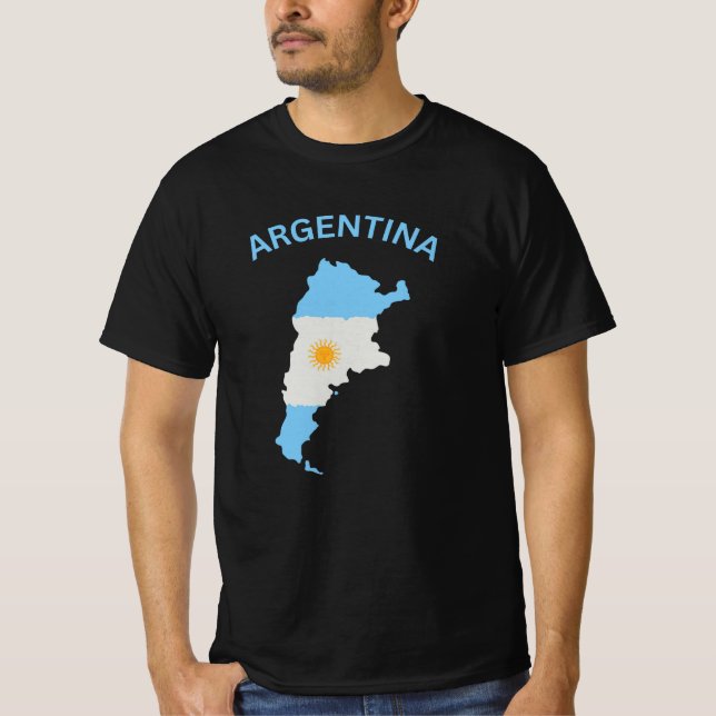 T-shirt Argentina Shirt, Argentina TShirt, Argentine Dons (Devant)
