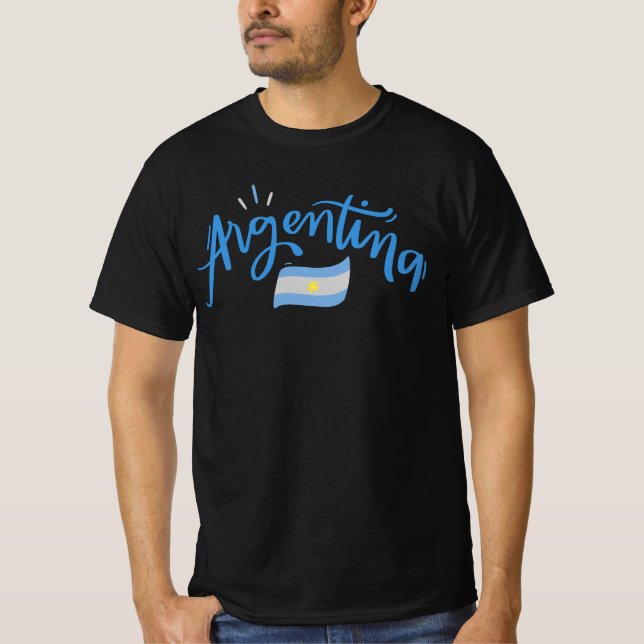 T-shirt Argentina Shirt, Argentina TShirt, Argentine Dons (Devant)